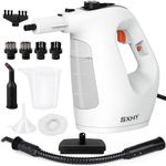 SXHY Portable Steam Cleaners,Steam Cleaner Handheld for the home multi purpose,Transparent Water Tank-11-Piece Accessory Kit for Sofa,Shower,Upholstery,Car and More-Unlimited Use Time Steamer Cleaning