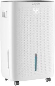 Waykar 150 Pint 7,000 Sq.Ft Dehumidifier with Pump for Basement & Home, Large Room, Smart Compressor Dehumidifier with Drain Hose & Tank for Commercial, 30–80% RH Control, 90° Auto Swing, Auto Defrost