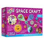 Galt Space Craft - Arts and Crafts Kit for Kids with 7 Fun Space Activities & Guide - Science & Crafting Activity Set for Children - Boys & Girls Gifts - Learn About Planets - for Age 5 Years Plus