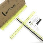 UPTTHOW T-Shirt Alignment Ruler Guide Tool to Center Designs Acrylic Transparent Movable T Ruler Set for Heat Press Adult Kids Children Little Boys Tee Clothing Measurement Tool