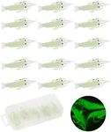 OriGlam 15pcs Soft Fishing Lure Bai