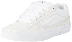 Vans Women's Caldrone Sneaker, Suede/MESH White, 5 UK