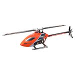 OMPHOBBY M1 EVO 3D RC Helicopter，6CH Micro Dual Brushless Motors Helicopters, Can Bind FUTABA Radio Directly, Orange Adults Remote Flying Model Without Controller