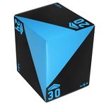 Yes4All 3 in 1 Foam Plyometric Jump Box Jump Training & Conditioning-Plyo Jump Box for Jump Training Fitness Workout Exercise - Heavy - 20x24x30