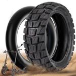 GLDYTIMES 1 Set 70/65-6.5 Tire & Tube Off Road, 10 Inch 10x2.75-6.5/10x2.70-6.5 Scooter Outer Tire & Inner Tube Fit for Hover-1 Alpha~Hiboy Titan Pro/Max3~Evercross H5~Emove Cruiser Electric Scooter