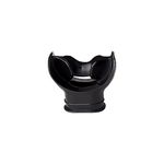 IST Ortho-Conscious Comfort Mouthpiece for Scuba, Snorkel (Black Silicone)