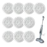 10 Pack S7000 S7001 Pads Replacement Steam Mop Pads Compatible with Shark S7000AMZ S7001 S7001TGT S7000 Series Mop Pads, Steam & Scrub All-in-One Hard Floor Steam Mop