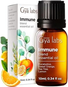 Gya Labs Immune Essential Oil Blend - Thieves Oil Essential Oil for Cleansing & Invigorating - Essential Oil for Diffuser & Wellness (0.34 fl oz)