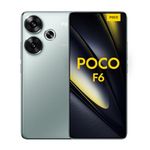 Xiaomi POCO F6 Green-Smartphone 12+512GB Snapdragon® 8s Gen 3, 120Hz Flow AMOLED display, 90W Turbo Charging, 50MP dual camera with OIS（UK Version+2 Years Warranty）