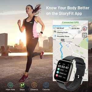 Fitness Tracker Smart Watch 1.69" – Heart Rate & Activity Monitor
