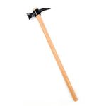 MedievalDepot Hammer | Historical Reenactment War Hammer | 30" Hickory Handle | Carbon Steel Head