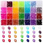 Paxcoo 560Pcs Crystal Beads for Jew
