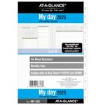 AT-A-GLANCE 2025 Planner, Daily, 5-1/2" x 8-1/2", Desk Size, Two Page Per Day Refill, Loose-Leaf (481-225-25)