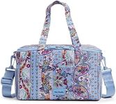 Vera Bradley Womens Recycled Ripstop Cooler, Provence Paisley Stripes, One Size