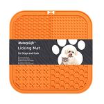 MateeyLife Licking Mat for Dogs and Cats, Premium Lick Mats with Suction Cups for Dog Anxiety Relief, Cat Lick Pad for Boredom Reducer, Dog Treat Mat Perfect for Bathing Grooming etc.