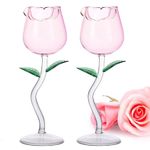 Rose Wine Glasses