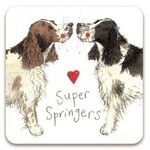 Alex Clark Fridge Magnet, Super Springers (6cm)