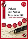 DIY Legal Forms Deluxe Last Will and Testament Kit, 2024-25 Edition. Solicitor Approved. for up to Two People.