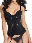 TOPMELON Women's Bustier Corset Sex