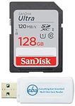SanDisk 128GB SDXC SD Ultra Memory 