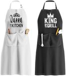 King & Queen Apron Set - Wedding En