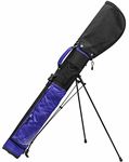 Longridge 5" Travelite Golf Stand Bag - Navy/Silver