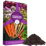 Organic Garden Outdoor Soil Conditioner Compost Soil Bags Ideal For Planting, Flower Beds, Sowing Baskets & Tubs (1 Bag (60 Litres))