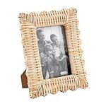 Mud Pie Woven Frame, Large, 5x7