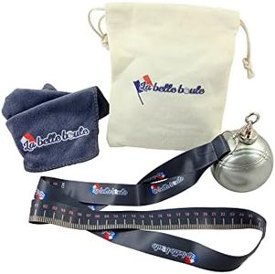 La Belle Boule | Kit de Recogida de Bolas de Petanca magnéticas con paño de Microfibra - Accesorios para Aficionados y competición - Imán de neodimio de Petanca Ultra Potente Interiores y Exteriores