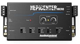 AudioControl The Epicenter Micro Bass Restoration Processor & Line Output Converter, Car Audio Compact Bass Booster w/ACR-4 Remote Control