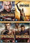 Spartacus: The Complete Season DVD Collection : Spartacus: Blood And Sand Season 1 / Spartacus: Gods of the Arena / Spartacus - Vengeance / Spartacus:War of the Damned + Extras by Liam McIntyre