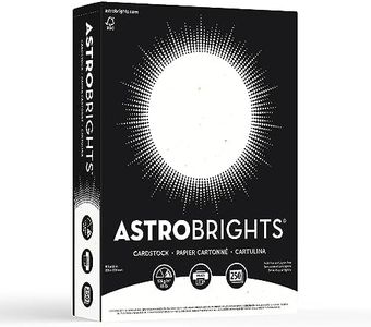 Astrobrights® Card Stock, Stardust White, Letter (8.5" x 11"), 65 Lb, Pack of 250