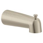 Moen 3853BN Tub Diverter Spout (Brushed Nickel), 0.5 Inch