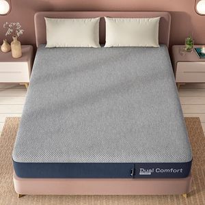 Wakefit Mattress | 7 Years Warranty | Dual Comfort with Hard & Soft Foam, Mattress Single Bed, Foam Mattress, 5-Inch Bed Mattress, Single Size Mattress (72x36x5_7 Pressure Zone Foam)