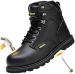 TOSAFZXY Work Safety Boots for Men 