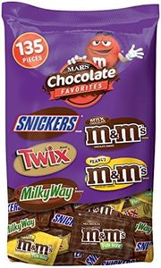 MARS Chocolate Favorites Halloween Candy Bars Variety Mix 69.2-Ounce 135-Piece Bag