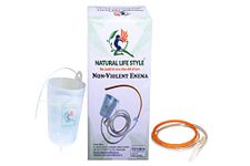 NLS Enema for Home Use Complete Set (2 Cathetors,1 Tap & 1 Can (250 ml))