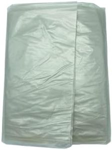 Nespoli Plastico Cubretodo Reciclado, Resistencia Extra Fuerte, 4x5 m, 20 m2, Resistente al Desgarro, Grosor, Duradera, Protección de Polvo, Suciedad, Obras Pintura, Uso en Interiores y Exteriores