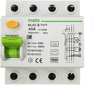 FI Circuit Breaker 40 A - 300 mA / 4-pin/Type B