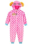 Paw Patrol Onesie | Skye Girls Onesie | Kids Fleece Pyjamas Pink Age 3 to 4 Years