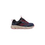 Saucony Kids Boys Wind Shield Running Shoe, Navy/Red, 12 M US