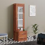 Krishna Wood Decor Sheesham Wood Dressing Table With 2 Drawer Storage For Living Room Bedroom Wooden Vanities For Home Solid Wood Bedroom Furniture (Teak Finish),Brown