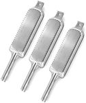Replacement Grill Burner 13-11/16" x 3-3/8" for Charbroil 463460406, 461669906, 466454806, 463461006 Gas Grill Models, Stainless Steel (Set of 3)
