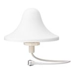 Queen.Y Band Dome Ceiling Antenna, High-Gain 5 dBi Ceiling Antenna 800-2500MHz Phone Signal Extender Indoor Ceiling Antenna