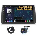 Eonon Car Stereo for BMW E461998-2006, Real Android 14, 4GB+64GB, Carplay/Android Auto, DSP, BMW E46 Radio with 9 Inch Touchscreen, Buletooth 5.4, SWC, AM/FM-E46X7A(Upgraded E46X7)