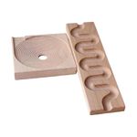 HEAVENGLOW Marble Run Sensory Toy Marble Run Race Track for Boys Ages 4-8 Birthday Gift Style A|Baby|Toys for Baby|Developmental Baby Toys|1 Marble Ball Run Track