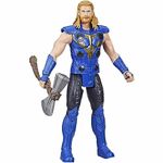 Marvel Avengers Titan Hero Series Thor Toy, 12-Inch-Scale Thor: Love and Thunder Action Figure with Accessory, Toys for Kids Ages 4 and Up