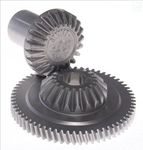 Replacement Attachment Hub Bevel and center gear set for KitchenAid Tilt-Head Mixer (Artisan, KSM90, Classic, K45, K45SS etc) and 5qt Bowl Lift Mixer (K5, KPM5, KPM50, 5KPM50 etc)