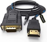 NewBEP HDMI to VGA Cable Adapter wi