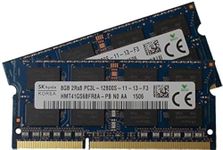 Hynix original 16GB (2 x 8GB), 204-pin SODIMM, DDR3 PC3L-12800, 1600MHz memory module